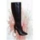 Black High Heel Boots