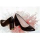 Black Block Heels
