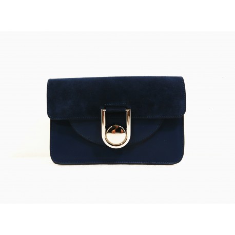 Leather/Suede Bag TS13-56 Colour black