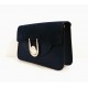 Leather/Suede Bag TS13-56 Colour black