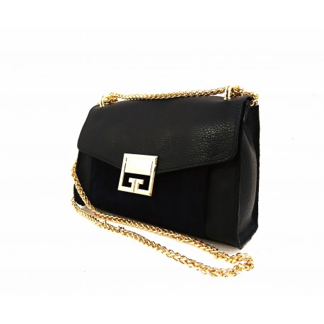 Leather Bag TS29-181 Colour Black