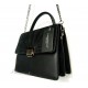 Leather bag 'Laura Biaggi' Dark TS04-188
