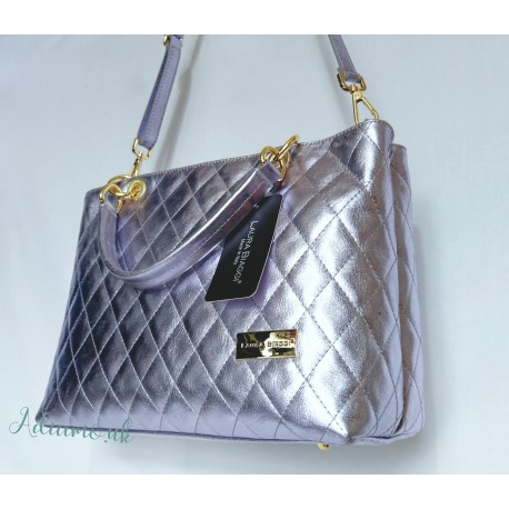 Leather bag LAURA BIAGGI TS45-01 Colour Violet