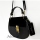 Laura Biaggi Black Bag With Shoulder Strap