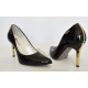 Black & Gold High Heels