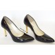 Black & Gold High Heels