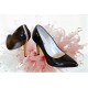 Black & Gold High Heels